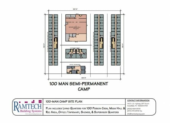 100-Man-Camp-Site-Plan floor plan