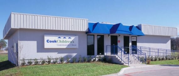 relocatable modular building Cook's Children, Clinic