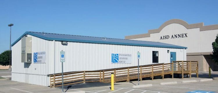 relocatable modular building JPS Health System