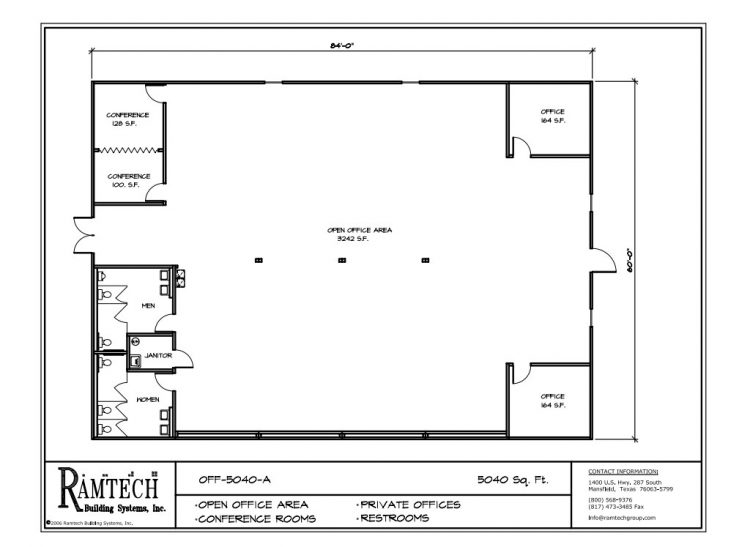 business office area, business conference room floor plan