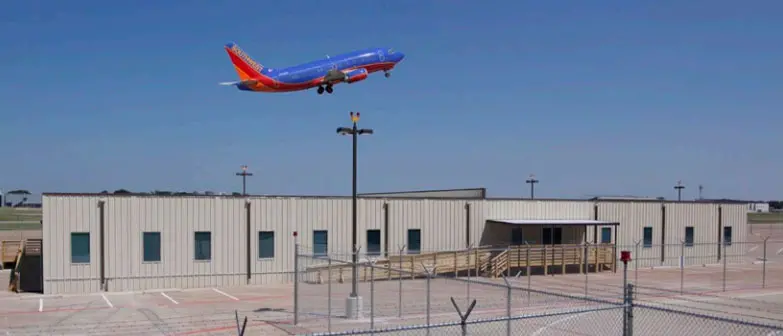relocatable modular building Southwest Airlines