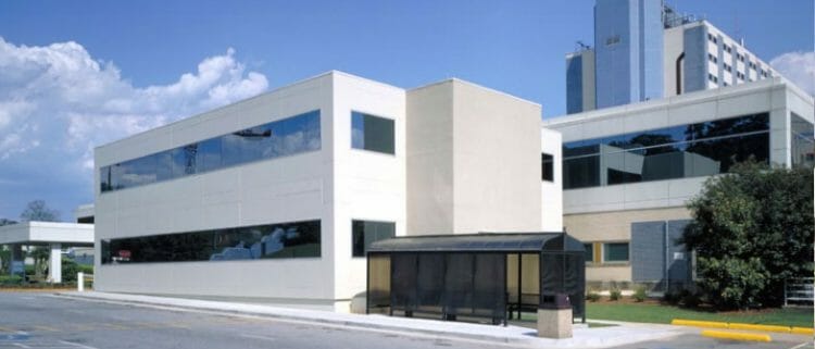 permanent modular building Veterans Administration Atlanta Hospital