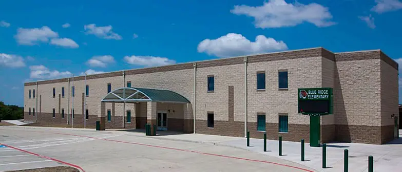 permanent modular building Blue Ridge ISD Middle School