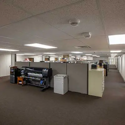 interior office, modular office building