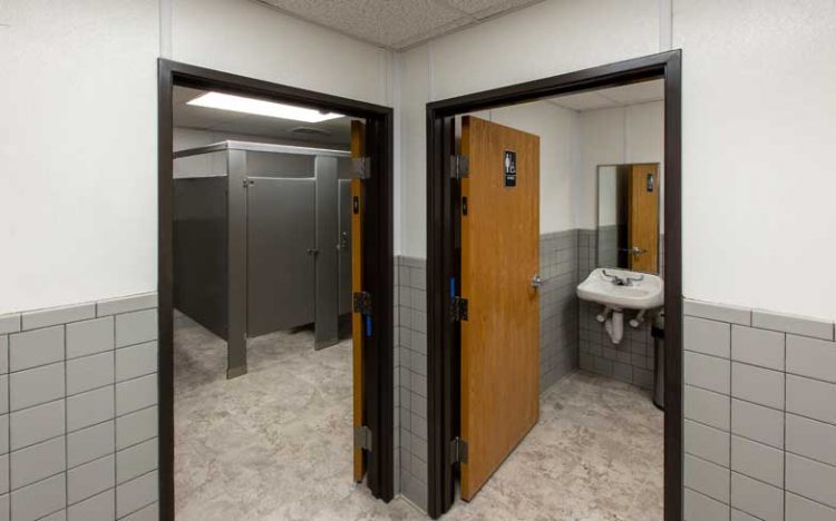 restrooms, Modular Building