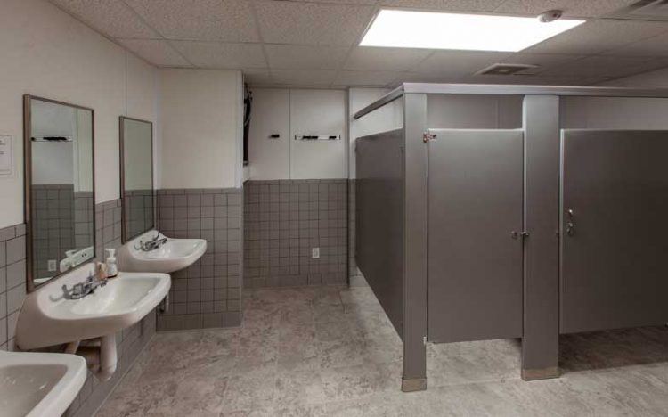 restroom, Modular Building