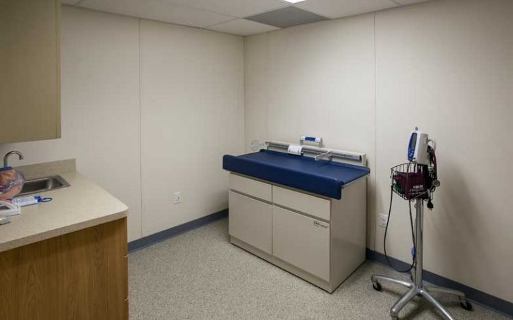 Medical Modular Building, patient room